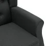 Sillón de masaje con reposapiés tela gris oscuro de vidaXL, Sillones de masaje eléctricos - Ref: Foro24-320162, Precio: 253,4...