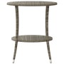 Sillas de jardín reclinables con mesa 2 uds ratán PE gris de , Sillas de jardín - Ref: Foro24-365692, Precio: 268,58 €, Descu...