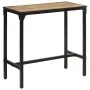 Mesa de bar madera maciza de mango rugoso 110x55x107 cm de , Taburetes de cocina - Ref: Foro24-358938, Precio: 173,77 €, Desc...