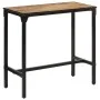 Mesa de bar madera maciza de mango rugoso 110x55x107 cm de , Taburetes de cocina - Ref: Foro24-358938, Precio: 173,77 €, Desc...