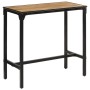 Mesa de bar madera maciza de mango rugoso 110x55x107 cm de , Taburetes de cocina - Ref: Foro24-358938, Precio: 191,14 €, Desc...