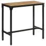 Mesa de bar madera maciza de mango rugoso 110x55x107 cm de , Taburetes de cocina - Ref: Foro24-358938, Precio: 173,77 €, Desc...