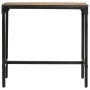 Mesa de bar madera maciza de mango rugoso 110x55x107 cm de , Taburetes de cocina - Ref: Foro24-358938, Precio: 191,14 €, Desc...