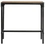 Mesa de bar madera maciza de mango rugoso 110x55x107 cm de , Taburetes de cocina - Ref: Foro24-358938, Precio: 173,77 €, Desc...