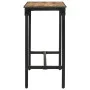 Mesa de bar madera maciza de mango rugoso 110x55x107 cm de , Taburetes de cocina - Ref: Foro24-358938, Precio: 173,77 €, Desc...