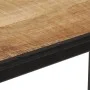 Mesa de bar madera maciza de mango rugoso 110x55x107 cm de , Taburetes de cocina - Ref: Foro24-358938, Precio: 173,77 €, Desc...