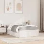 Cama con colchón madera maciza de pino blanco 120x200 cm de , Camas y somieres - Ref: Foro24-3281938, Precio: 387,49 €, Descu...
