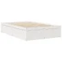 Cama con colchón madera maciza de pino blanco 120x200 cm de , Camas y somieres - Ref: Foro24-3281938, Precio: 387,49 €, Descu...