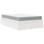 Cama con colchón madera maciza de pino blanco 120x200 cm de , Camas y somieres - Ref: Foro24-3281938, Precio: 387,49 €, Descu...