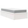 Cama con colchón madera maciza de pino blanco 90x200 cm de , Camas y somieres - Ref: Foro24-3281944, Precio: 290,28 €, Descue...