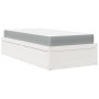 Cama con colchón madera maciza de pino blanco 90x200 cm de , Camas y somieres - Ref: Foro24-3281944, Precio: 290,28 €, Descue...