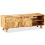 Mueble para TV de madera maciza de mango 118x35x40 cm en Muebles TV | Comprar online en Foru.es