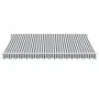 Toldo retráctil manual con luz LED antracita y blanco 400x300cm by , Awnings - Ref: Foro24-3215784, Price: 365,59 €, Discount: %