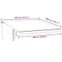 Toldo retráctil manual con luz LED antracita y blanco 400x300cm by , Awnings - Ref: Foro24-3215784, Price: 365,59 €, Discount: %