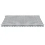 Toldo retráctil manual gris antracita y blanco 400x350 cm de , Toldos - Ref: Foro24-3215792, Precio: 348,92 €, Descuento: %