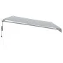 Toldo retráctil automático gris antracita y blanco 500x350 cm de , Toldos - Ref: Foro24-3215802, Precio: 505,36 €, Descuento: %
