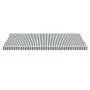 Toldo retráctil manual gris antracita y blanco 500x350 cm de , Toldos - Ref: Foro24-3215800, Precio: 399,54 €, Descuento: %