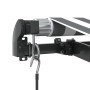Toldo retráctil manual con luz LED antracita y blanco 400x350cm de , Toldos - Ref: Foro24-3215809, Precio: 428,15 €, Descuent...