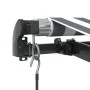 Toldo retráctil manual luz LED antracita y blanco 600x350 cm de , Toldos - Ref: Foro24-3215821, Precio: 573,67 €, Descuento: %