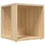 Side table made of Sonoma oak plywood, 33x33x34.5 cm by , Side tables - Ref: Foro24-809011, Price: 24,82 €, Discount: %