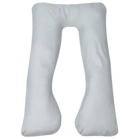 Almohada de embarazo gris 90x145 cm de , Almohadas - Ref: Foro24-131587, Precio: 51,35 €, Descuento: %