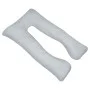 Almohada de embarazo gris 90x145 cm de , Almohadas - Ref: Foro24-131587, Precio: 51,35 €, Descuento: %