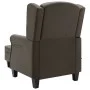 Massagesessel mit Fußstütze aus taupegrauem Stoff von vidaXL, Elektrische Massagesessel - Ref: Foro24-320169, Preis: 252,60 €...