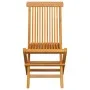 Sillas de jardín 6 uds con cojines beige madera de teca de , Sillas de jardín - Ref: Foro24-3065608, Precio: 380,07 €, Descue...