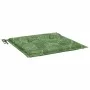 Cojines de silla 4 uds tela estampado de hojas 40x40x3 cm de , Cojines para sillas y sofás - Ref: Foro24-361024, Precio: 38,8...