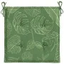Cojines de silla 4 uds tela estampado de hojas 40x40x3 cm de , Cojines para sillas y sofás - Ref: Foro24-361024, Precio: 38,8...