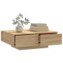 Mesa de centro madera contrachapada color roble 90x60x31 cm de , Mesas de centro - Ref: Foro24-804178, Precio: 97,51 €, Descu...