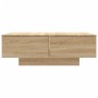 Mesa de centro madera contrachapada color roble 90x60x31 cm de , Mesas de centro - Ref: Foro24-804178, Precio: 97,51 €, Descu...