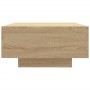 Mesa de centro madera contrachapada color roble 90x60x31 cm de , Mesas de centro - Ref: Foro24-804178, Precio: 97,51 €, Descu...
