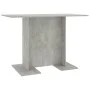 Mesa de comedor de madera gris hormigón 110x60x75 cm de , Mesas de cocina y de comedor - Ref: Foro24-800247, Precio: 71,79 €,...