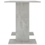 Mesa de comedor de madera gris hormigón 110x60x75 cm de , Mesas de cocina y de comedor - Ref: Foro24-800247, Precio: 71,79 €,...