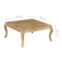 Mesa auxiliar 45x45x40 cm madera maciza de mango de , Mesas auxiliares - Ref: Foro24-247112, Precio: 85,37 €, Descuento: %