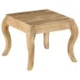 Mesa auxiliar 45x45x40 cm madera maciza de mango de , Mesas auxiliares - Ref: Foro24-247112, Precio: 85,37 €, Descuento: %