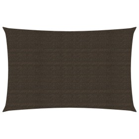 Toldo de vela HDPE marrón 160 g/m² 2x5 m de , Sombrillas - Ref: Foro24-311781, Precio: 26,10 €, Descuento: %