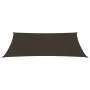 Toldo de vela HDPE marrón 160 g/m² 2x5 m de , Sombrillas - Ref: Foro24-311781, Precio: 29,32 €, Descuento: %