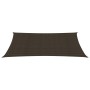 Toldo de vela HDPE marrón 160 g/m² 2x5 m de , Sombrillas - Ref: Foro24-311781, Precio: 26,10 €, Descuento: %