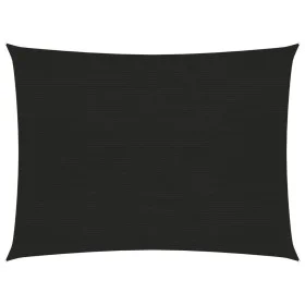 Toldo de vela HDPE negro 160 g/m² 5x6 m de , Sombrillas - Ref: Foro24-311741, Precio: 65,01 €, Descuento: %