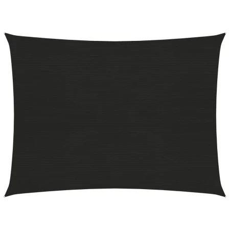 Black HDPE sail shade 160 g/m² 5x6 m by , Umbrellas - Ref: Foro24-311741, Price: 65,01 €, Discount: %