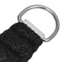 Black HDPE sail shade 160 g/m² 5x6 m by , Umbrellas - Ref: Foro24-311741, Price: 65,01 €, Discount: %