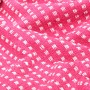Manta a cuadros de algodón rosa 220x250 cm de , Mantas - Ref: Foro24-245335, Precio: 36,92 €, Descuento: %