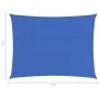 Toldo de vela HDPE azul 160 g/m² 2x3 m de , Sombrillas - Ref: Foro24-311502, Precio: 23,12 €, Descuento: %