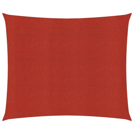 Toldo de vela rojo HDPE 160 g/m² 3x3 m de , Sombrillas - Ref: Foro24-311604, Precio: 28,27 €, Descuento: %