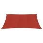 Toldo de vela rojo HDPE 160 g/m² 3x3 m de , Sombrillas - Ref: Foro24-311604, Precio: 27,76 €, Descuento: %