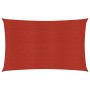 Toldo de vela rojo HDPE 160 g/m² 3x6 m de , Sombrillas - Ref: Foro24-311625, Precio: 37,61 €, Descuento: %
