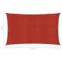 Toldo de vela rojo HDPE 160 g/m² 3x6 m de , Sombrillas - Ref: Foro24-311625, Precio: 37,61 €, Descuento: %