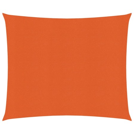 Toldo de vela HDPE naranja 160 g/m² 3x3 m de , Sombrillas - Ref: Foro24-311659, Precio: 28,00 €, Descuento: %
